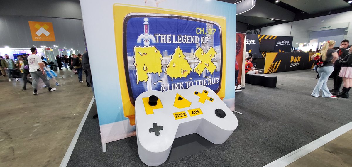 Hungry_Gamer's tweet photo. Great to be back at a PAX, it's been too long. https://t.co/pKyK1p4VLt