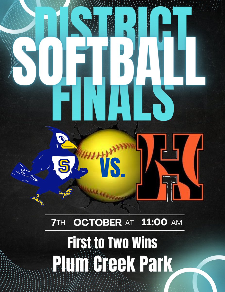 The time for Softball District Finals has come! There will be two and potentially three games, hosted by Seward, at Plum Creek Park at 11:00 am tomorrow (Friday, Oct. 7th)! Thanks to the Booster Club for sponsoring the game on Striv!  Good Luck, Jays! #sewardjays