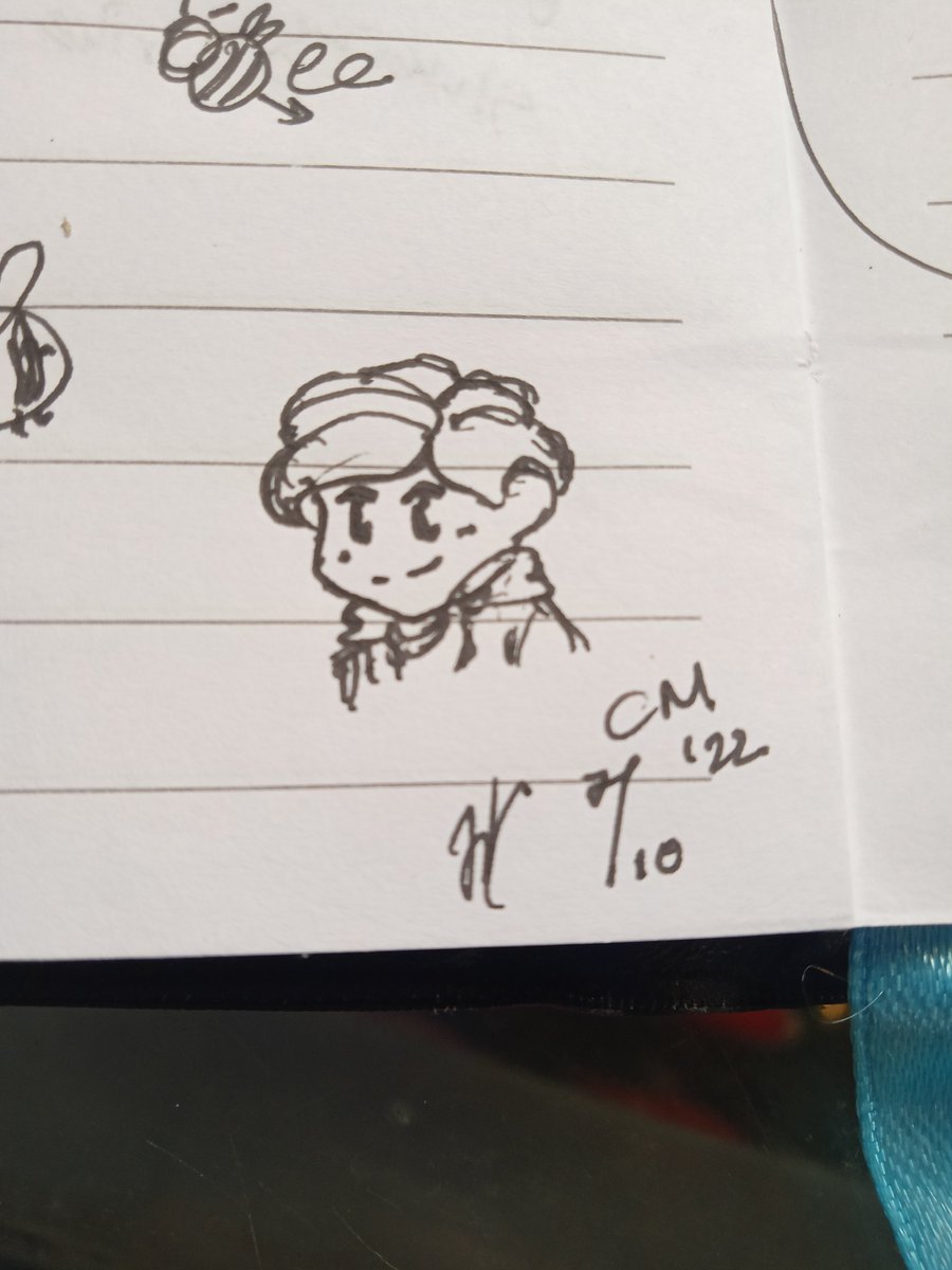 gi_hyunjae's tweet image. 071022
Hello from my child, Coffee Maniac ☕
Also have a virgin version of Irish coffee here in a small cafe near ITB, it's good!💜

#doodle #pensketch #cutesketch #cutedoodle #coffeetime #smallsketch #drawing