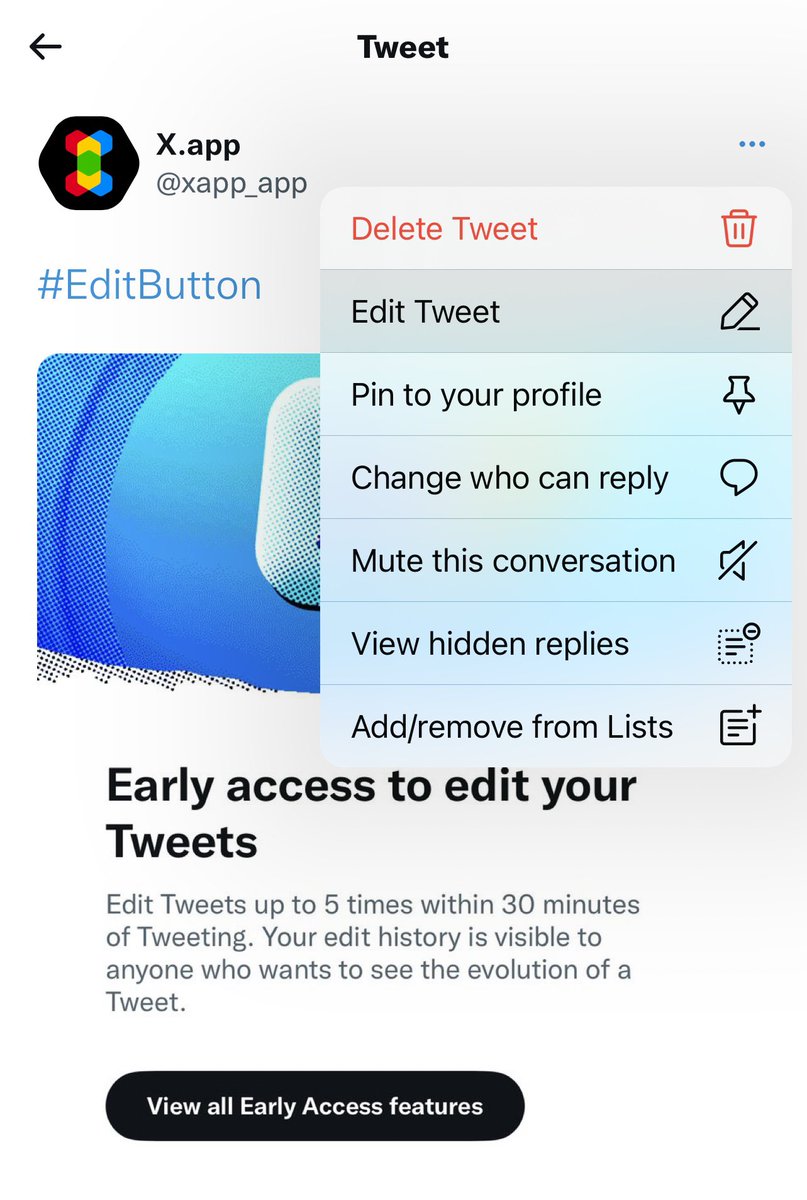 extension_app's tweet photo. #EditButton (this tweet is edited) https://t.co/X9EMcxtn1I