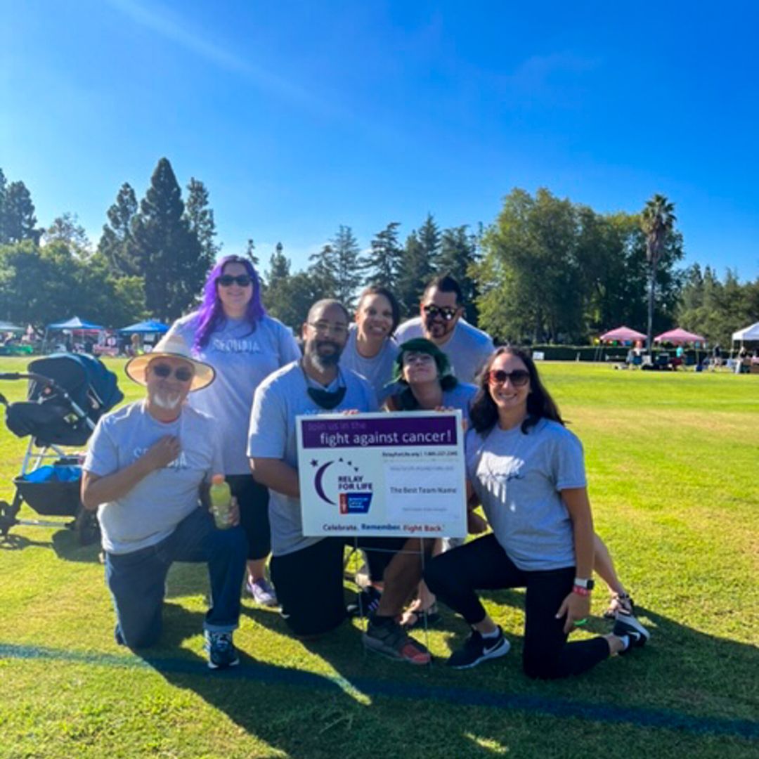 ElevateSequoia's tweet photo. These team members spent their weekend volunteering at @RelayForLife. We are extremely proud of them for coming together to raise money, volunteering at the event, &amp; promoting cancer awareness, as it affects so many people and is an incredibly important cause. #ElevateToSequoia https://t.co/nyWxgietc5