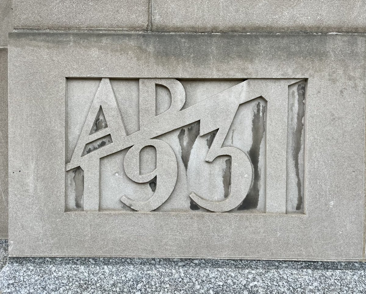 JoshLipnik's tweet photo. Art Deco Lettering of Cincinnati https://t.co/IubxxLYpVE