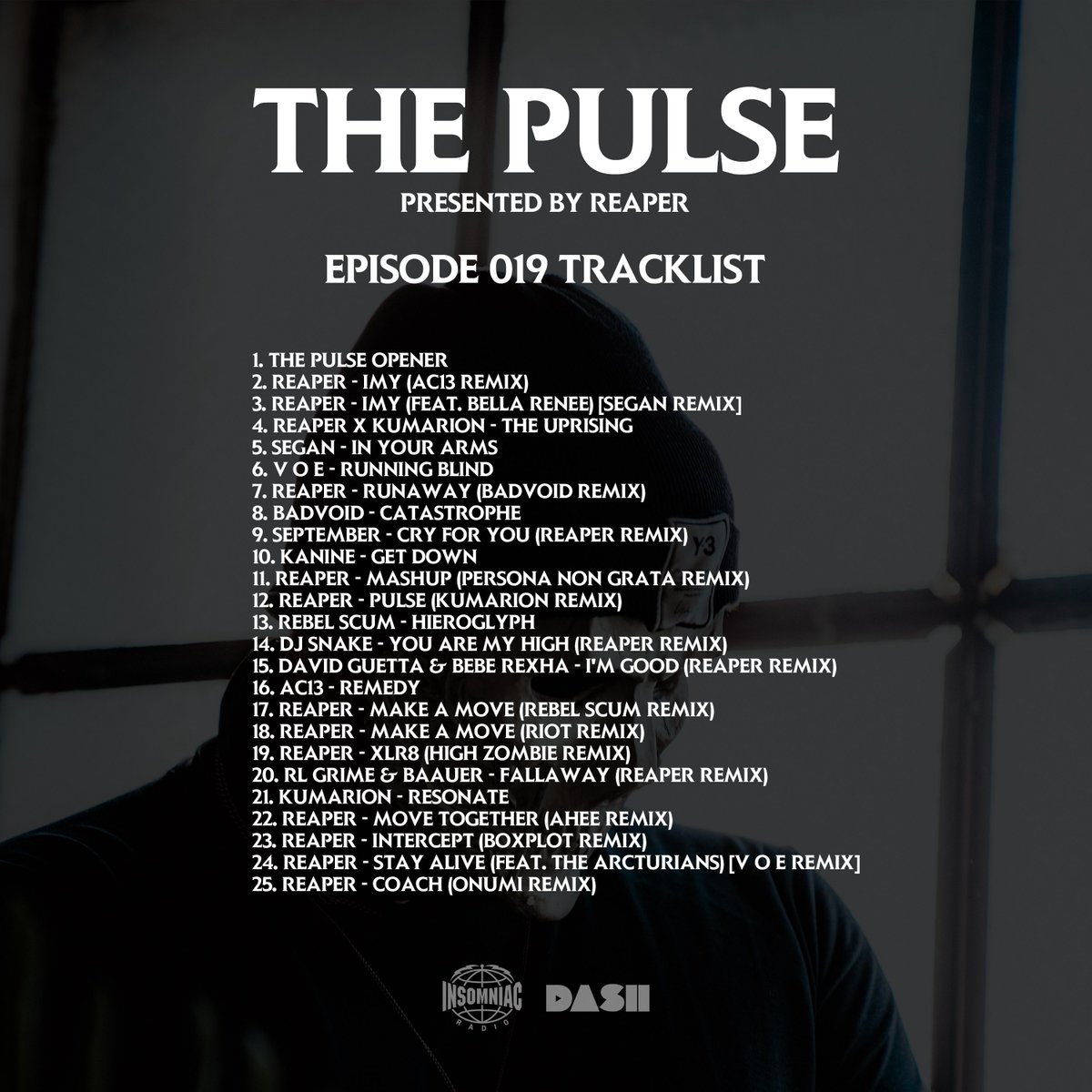 reapernoises's tweet photo. YO #THEPULSE EP. 019 IS UP ON SOUNDCLOUD!! DISRUPTOR REMIXES GALORE 😈 https://t.co/xHZHhn3IUV