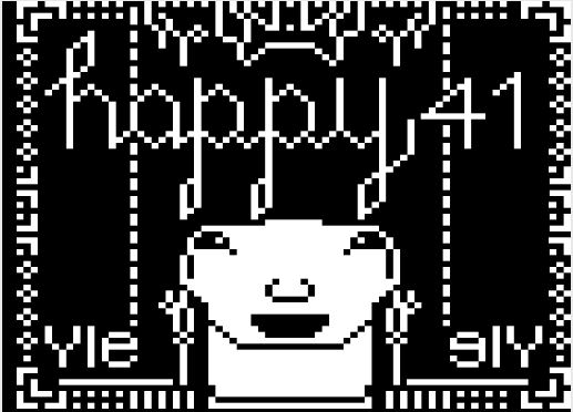 ttvmatti's tweet photo. #tekstitv41 Yle #tekstitv 41 vuotta. Pixelitaiteilijoiden juhlanäyttely sivuilla 830-846 https://t.co/8tde42TJDM #pixelart #teletext #teletextart @raquelmeyers @otiumgalza https://t.co/0y1Ieeshoq