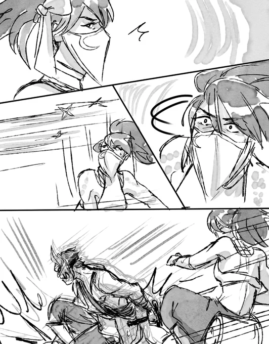 (5/?)

#shentobercomic #shentober #shen #zed #ArtofLegends #fanart #irelia #Kayn #akali #jhin 