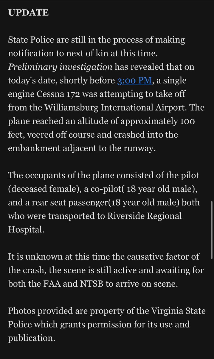 John Cowley IV on Twitter "Breaking One dead, two hospitalized after