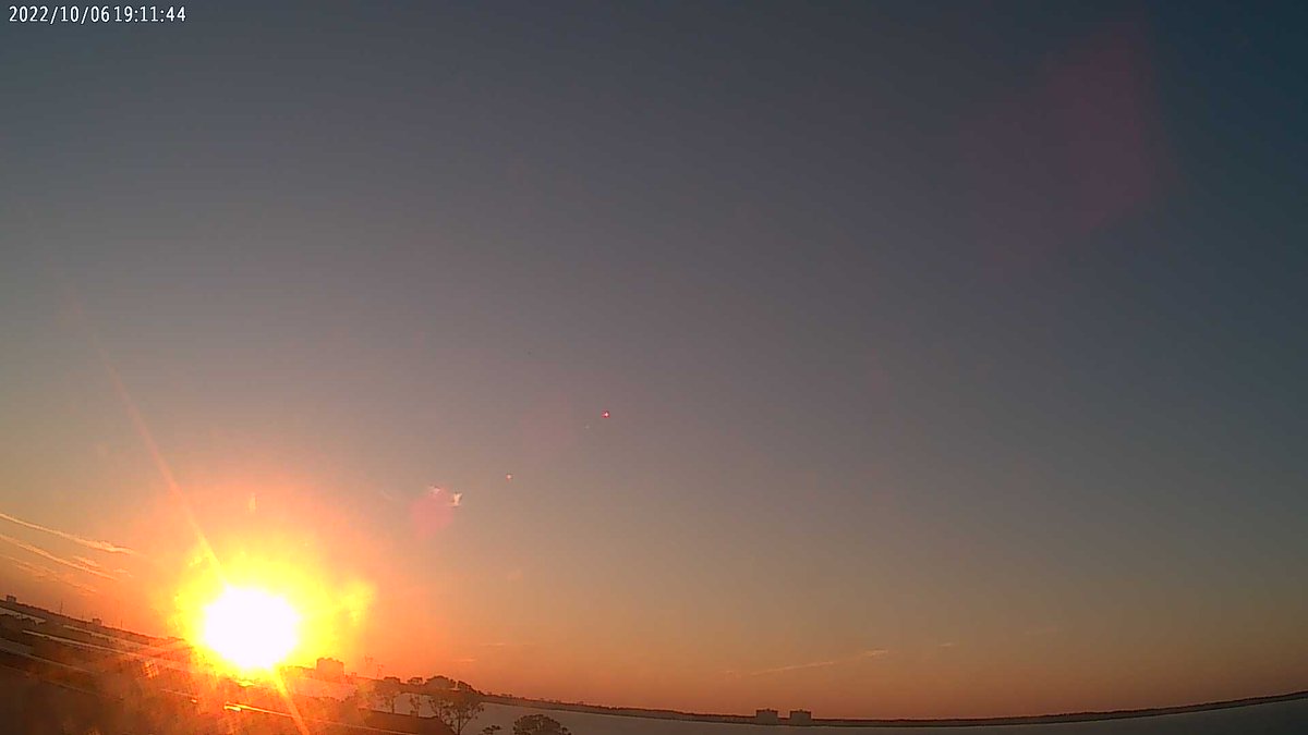 FSUPCWxSTEM's tweet image. FSU Panama City at sunset and it&apos;s 79 F.