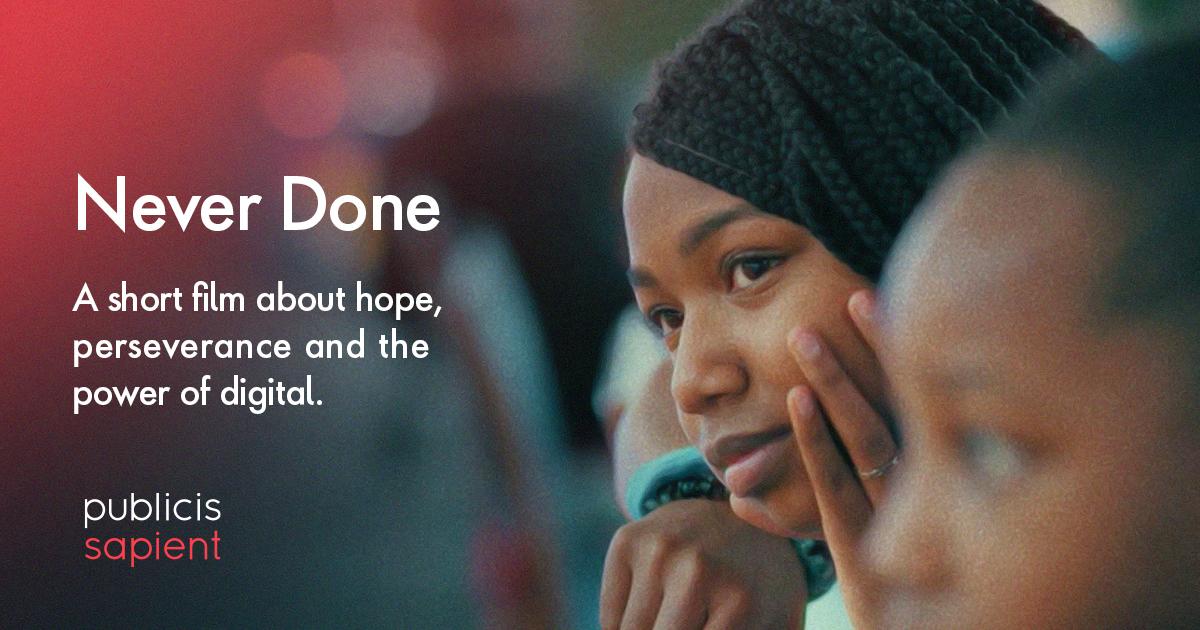 rravuri's tweet photo. Feeling very proud to share this film Publicis Sapient made about how our work makes a real difference in the world. #LifeatPS https://t.co/GTgJWdi2cU https://t.co/MNxWnfNSDt