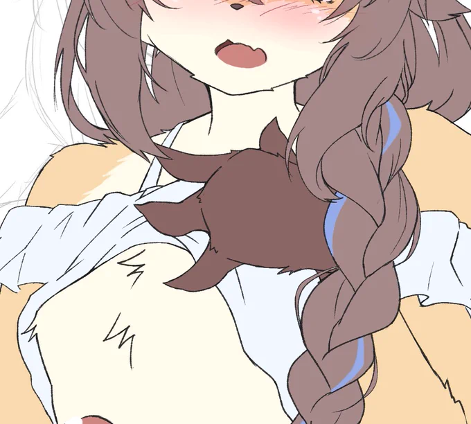 うぃp過去一番線画を頑張ったかもしれない 