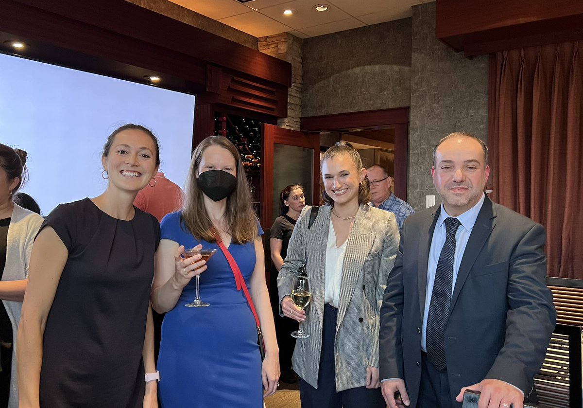 ErbenYoung's tweet photo. Thank U @CookMedical @cookvascular 4 sponsoring this evening’s educational dinner @MayoClinicSurg @MayoJaxGenSurg @MayoVascSurgery @MayoRadiology special guest talk by 🦸🏼‍♀️ @DejahJudelson from @UMassVascSurg @VascularSVS @VenousForum @JVascSurg @avsgjournal @JVSVL @RuthLBush https://t.co/Mvvs2x3qER