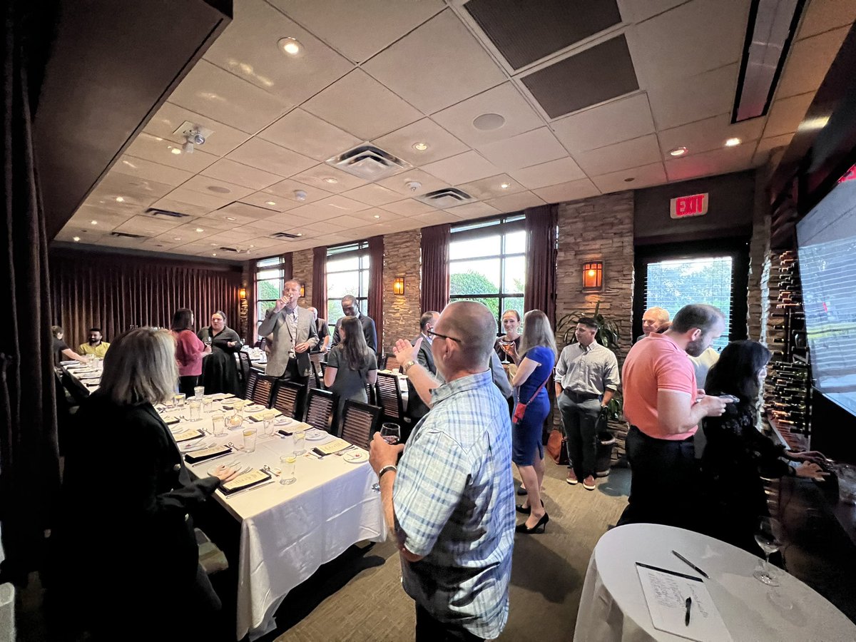 ErbenYoung's tweet photo. Thank U @CookMedical @cookvascular 4 sponsoring this evening’s educational dinner @MayoClinicSurg @MayoJaxGenSurg @MayoVascSurgery @MayoRadiology special guest talk by 🦸🏼‍♀️ @DejahJudelson from @UMassVascSurg @VascularSVS @VenousForum @JVascSurg @avsgjournal @JVSVL @RuthLBush https://t.co/Mvvs2x3qER