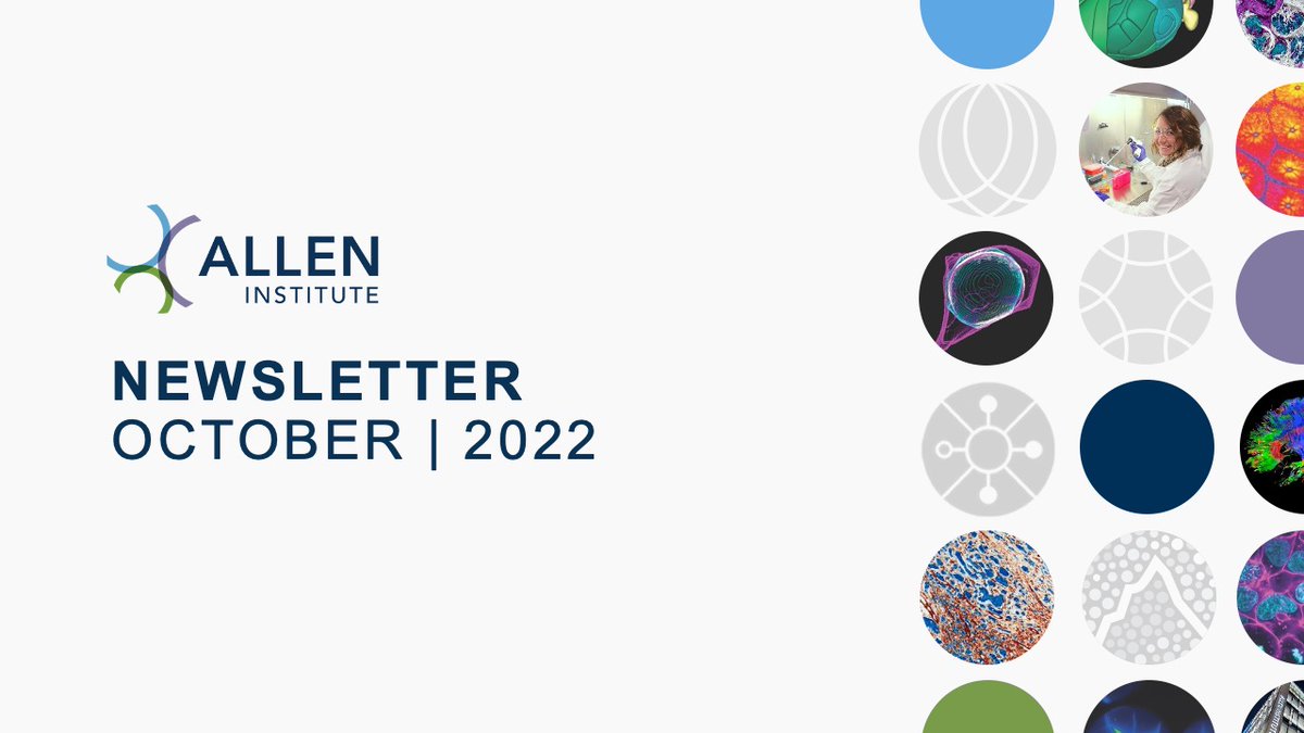 AllenInstitute's tweet photo. Check out our latest newsletter: https://t.co/T8QrUvB5Zp
Highlights include our first major Alzheimer's #opendata release, an #OpenScienceWeek recap, our newly announced efforts to map the whole human brain, the latest #LabNotesPodcast episode and more. https://t.co/rI5DQcmHM8