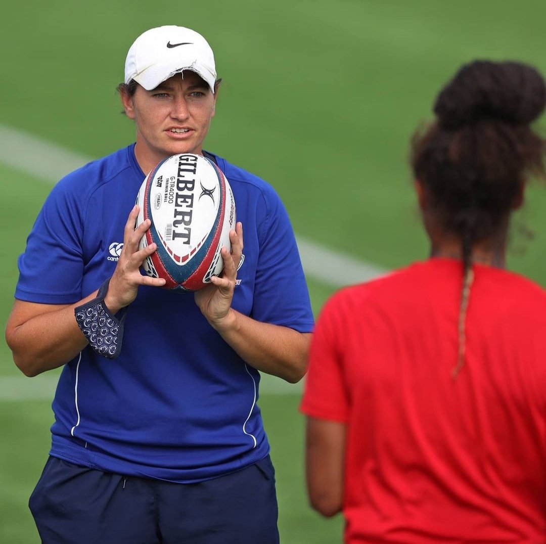 Kate Daley played at Penn HS, Penn State, Chicago North Shore, Happy Valley, Old Blue, and New York.

She is head coach for Penn State Women, and Assistant for USA. She has also worked as Rugby PA High Performance Director and with Experts in PR7s. #NationalCoachesDay