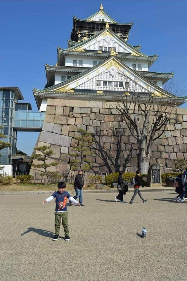 reneliam's tweet photo. Osaka Castle https://t.co/qrbOgfmGk7