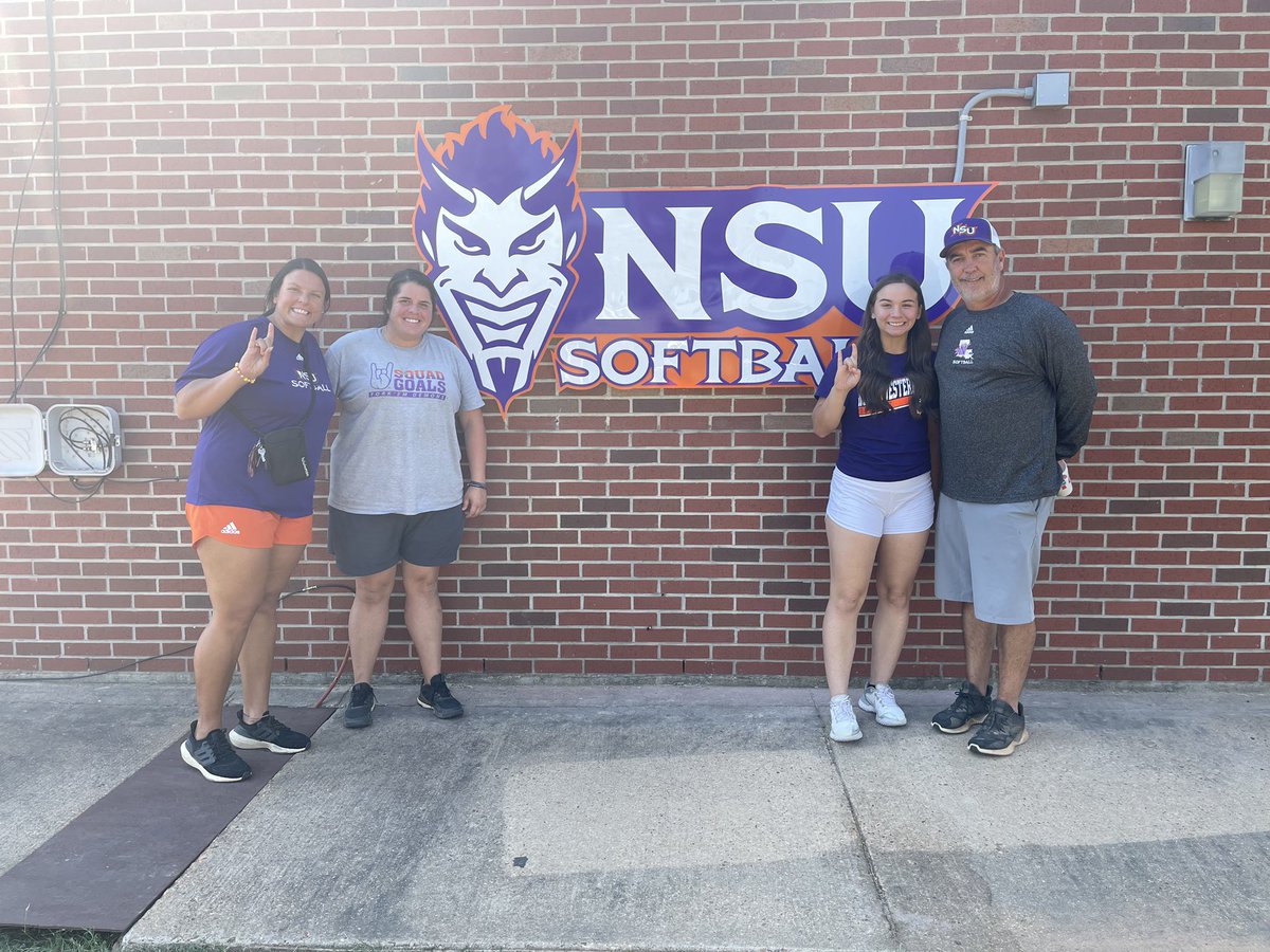 VClayton2024's tweet photo. I had an amazing unofficial visit at @NSUDemonsSB! Thank you so much @DonaldgPickett @s_lex23 and @The_MARR11 for having me it was so much fun!! 
@TX_SuddenImpact https://t.co/L72UmCCsBo