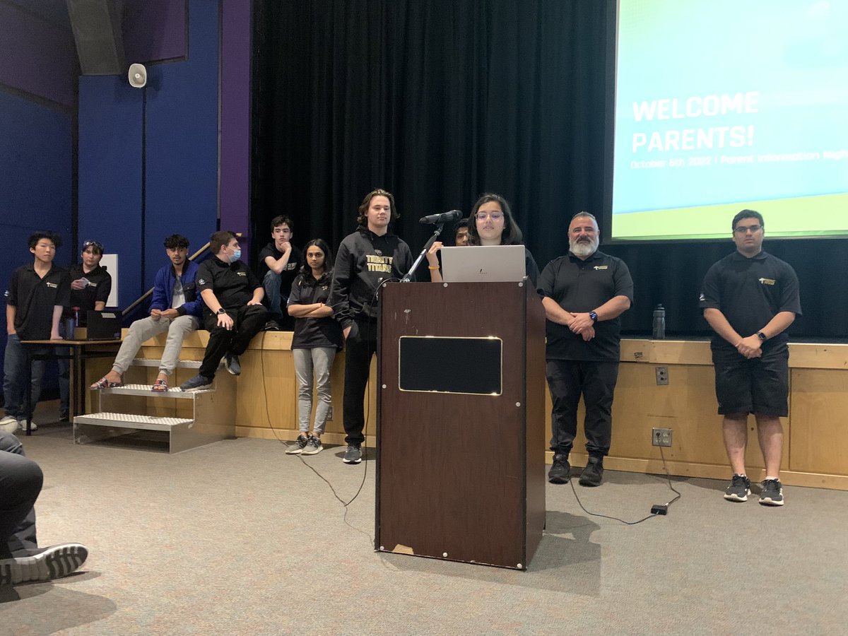 HolyTrinityOak's tweet photo. Robotics Team Parent Meeting! So glad to welcome all our new members and share who we are and what we do! #HTrobotics @team3161 https://t.co/bdGWE1zTVD