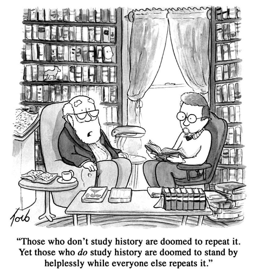 edwereddie's tweet photo. Not really a funny cartoon. But it's message is not funny either. https://t.co/NR0rGUo4kH