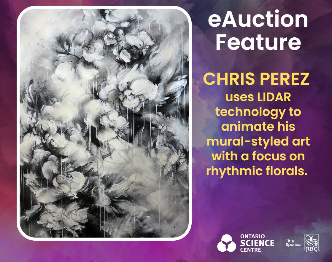 InnovatorsBall's tweet photo. Last few hours left to place your bids on awesome items like original art. Don't miss out on an opportunity to support the Ontario Science Centre and local artists. Place your bid here https://t.co/E790XTjzBQ https://t.co/D08lIJ6dei
