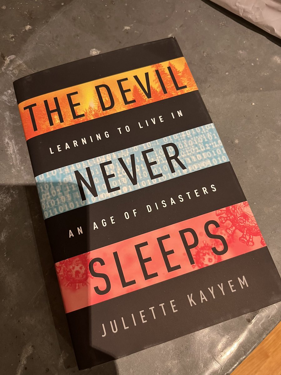👀 Can’t wait to read this <a href="/juliettekayyem/">Juliette Kayyem</a>!