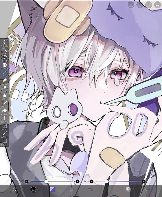 これは完成できなかった3000記念イラスト 