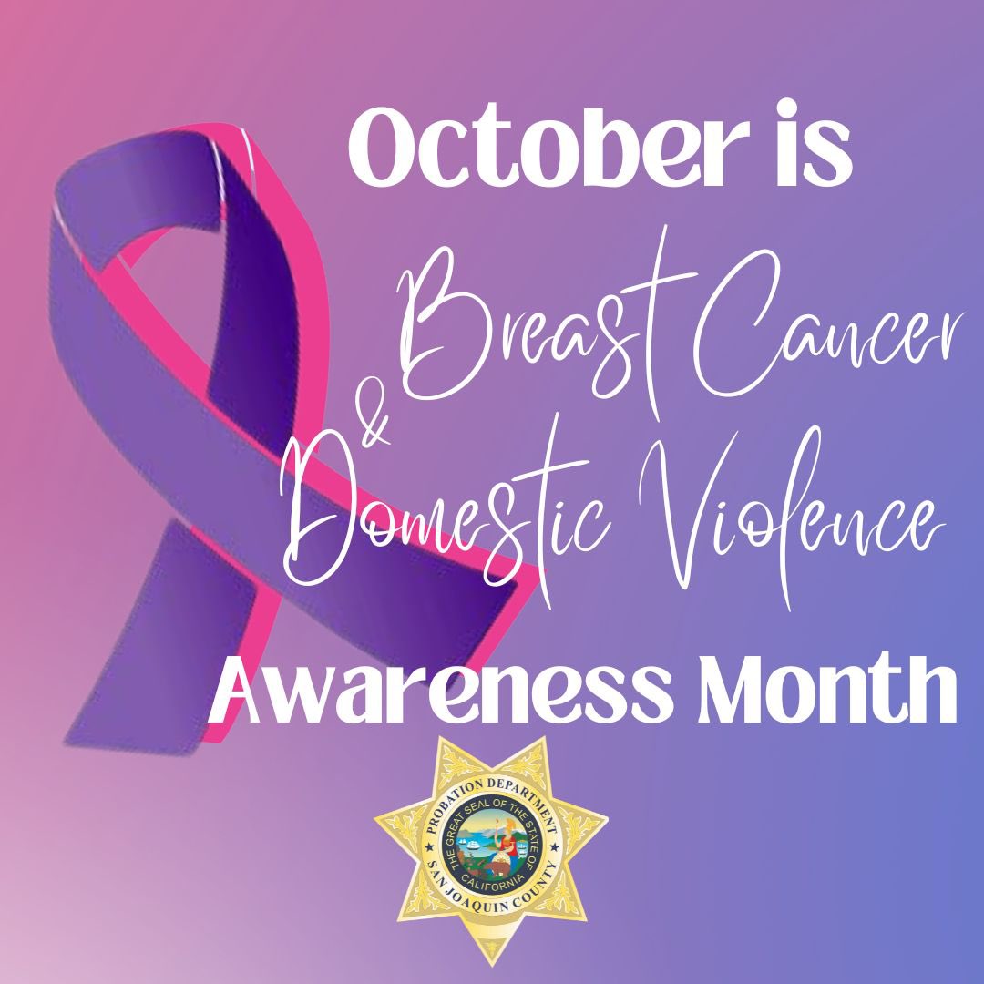 The month of October is dedicated to raising awareness for Breast Cancer and Domestic Violence. This month we will be highlighting the various resources and information available to our community #pinktober #breastcancerawarness #domesticviolenceawarenes #supportingvictims