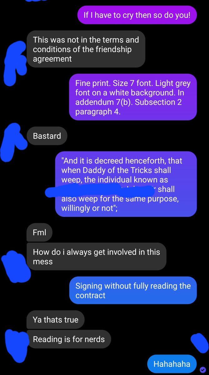 TristanMathie's tweet photo. This was our conversation.

Legal mumbo jumbo for the win! https://t.co/QqcXUJuHqa