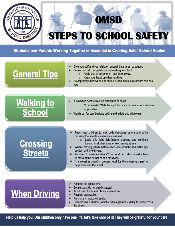 cwa_omsd's tweet photo. Talk to your child about best practices for arriving to and from school safely. Your children really do listen. We want them to know how to properly walk or ride a bike to and from school. We have a shared responsibility. #OMSD #SaferTogether #SchoolSafetyIsASharedResponsibility https://t.co/swmysSaOjq