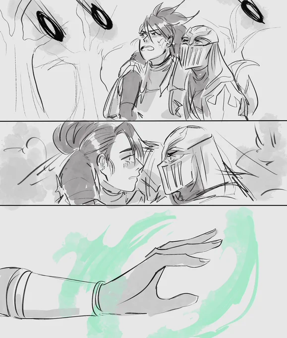 (14/?)

#shentobercomic #shentober #shen #zed #ArtofLegends #fanart #akali #karma #irelia #kayn #syndra #varus 