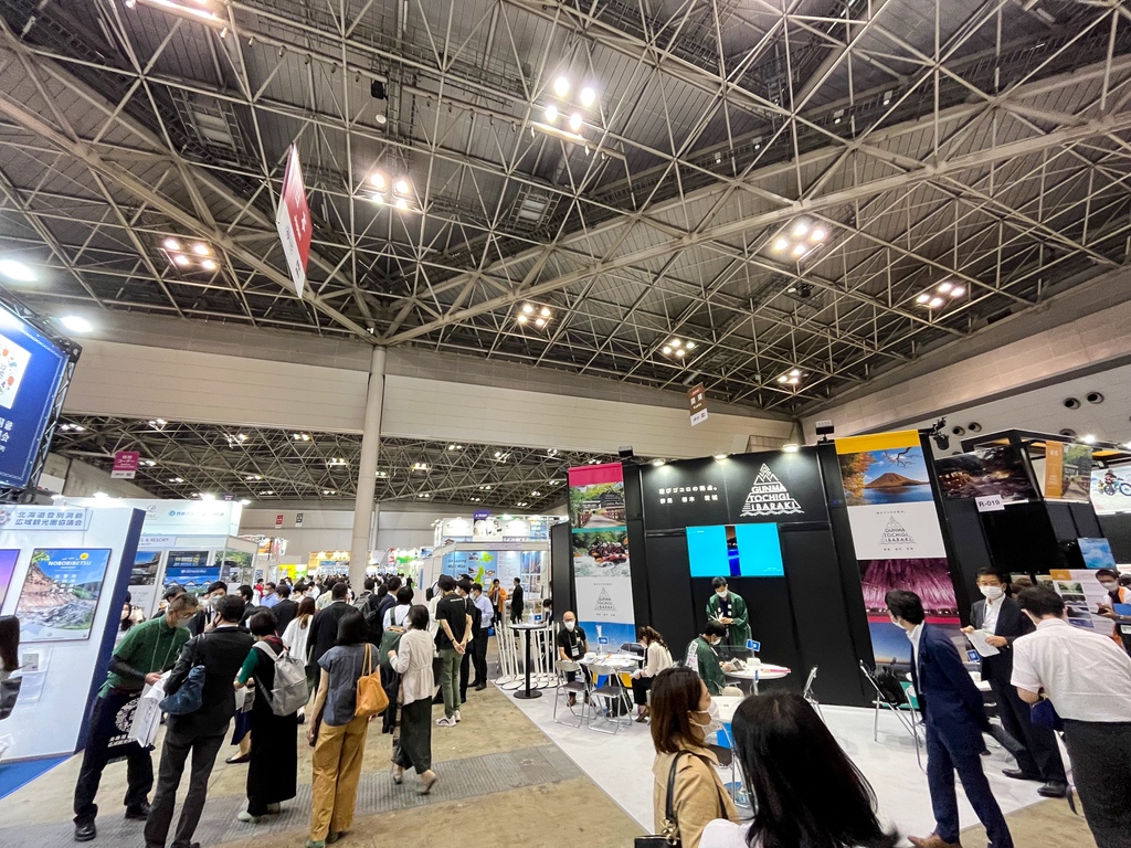 templeunivjapan's tweet photo. TUJ takes on #TourismEXPOJapan 2022!
This year's event featured over 1,000 companies &amp; organizations from 78 countries &amp; regions. @JATATokyo

TUJが #ツーリズムEXPOジャパン 2022に参加!
今年は78の国と地域から1,000を超える企業・団体が参加しました。

#旅行 #観光 #留学 #studyabroad https://t.co/leR1Et6XXV