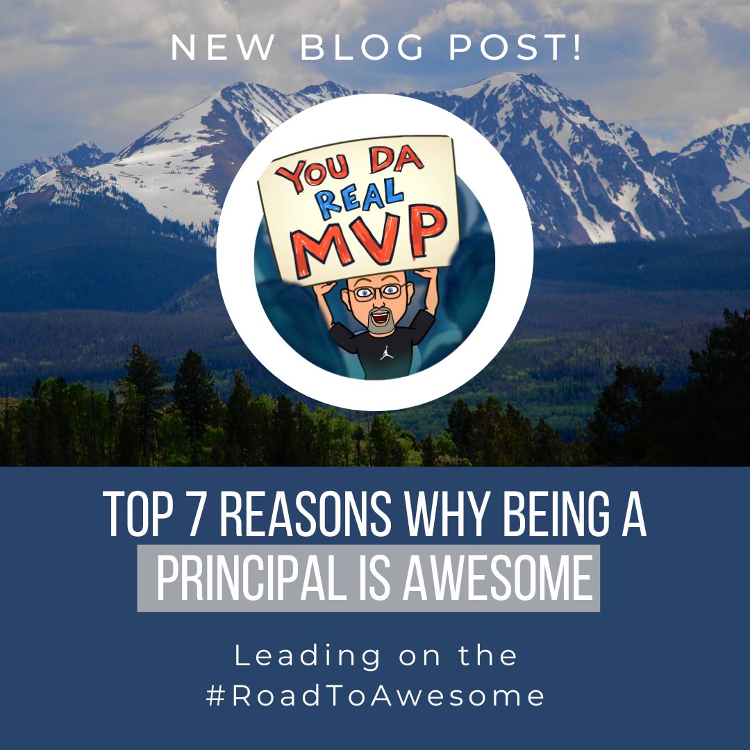 DarrinMPeppard's tweet photo. NEW BLOG POST: It's #NationalPrincipalsMonth and we open with 7 Reasons the being #Principal is awesome - thank you principals for all you do - check out the post right here ⬇️ #RoadToAwesome #prinleaderchat
https://t.co/spyj870ZmU
@MPA_GOJAGUARS @CMSPrincipal1 @Dr_ChrisHobbs https://t.co/7FHjI6lVhK