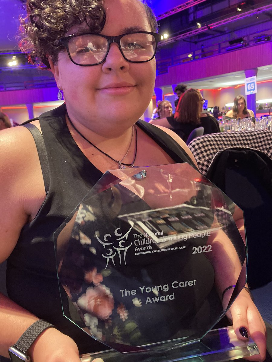 Thank you <a href="/Hullccnews/">Hull City Council</a> and <a href="/AwardsCyp/">CYPAwards</a> for recognising how amazing my daughter is.  Very proud that she’s received one of three Young Carer of the Year awards at tonight’s event