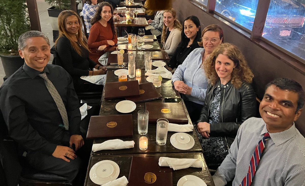MarkPochapin's tweet photo. Celebrating the Professorships of #DrLisaMalter and #DrGerryVillaneueva and the amazing @BellevueHosp @nyulangone #NYUGI faculty who define #excellence and #compassion and give hope to patients who are mist vulnerable. #GITwitter #WomeninGI #heforshe https://t.co/ajhAdBSRwX