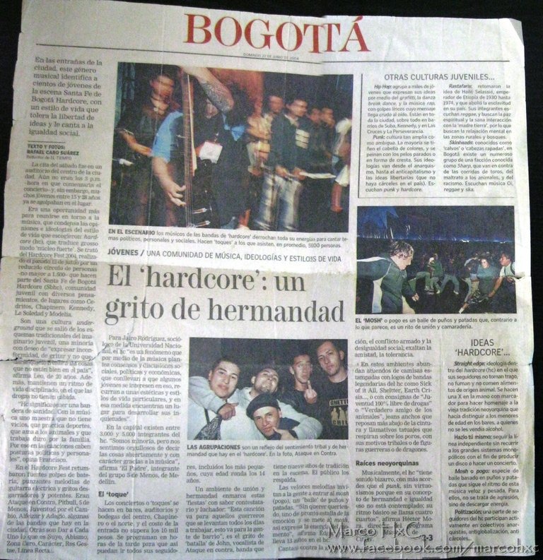 AtaqueEnContra's tweet photo. #tbt 2005 saliendo en este "respetable" periódico para leer con chancla y cafecito el domingo, seguro se corto la leche a más de uno al ver nuestras carotas ahí 😉 foto por @marcohxc https://t.co/eQqu705hmg