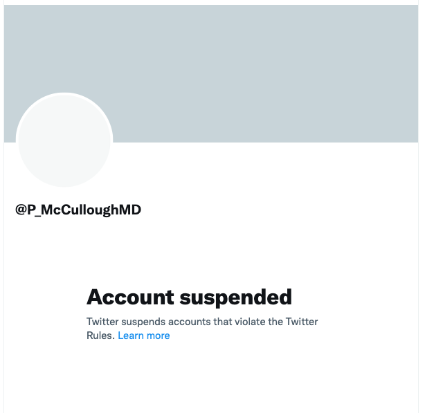 One of the biggest anti-vax grifters is gone from Twitter