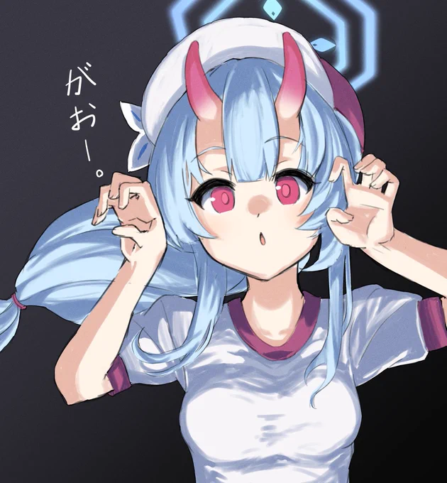 百鬼夜行のアイドルにして暴力装置。本当に恐ろしいお方。#ブルアカ #BlueArchive 