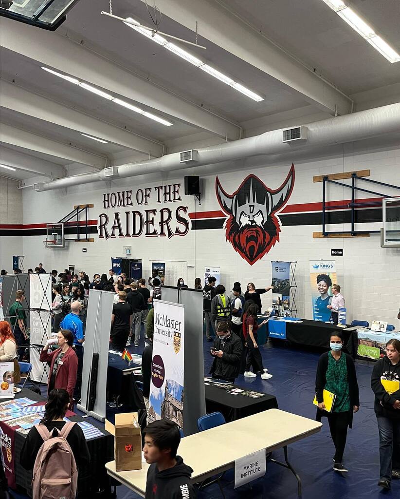 instagr.am/p/CjY_dfnPecM/ Post-Secondary Fair at Delview today