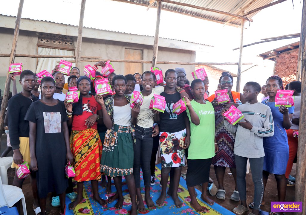 A REASON TO THANK YOU! @stanbicug @Stanbicuganda_ 👏👏👏 Because of you, over 600 girls were impacted thru our menstrual mgt programme Your support contributed towards mitigation of the rise in the nbr of girls who drop out of school when they start menstruation @KigoziMaggie