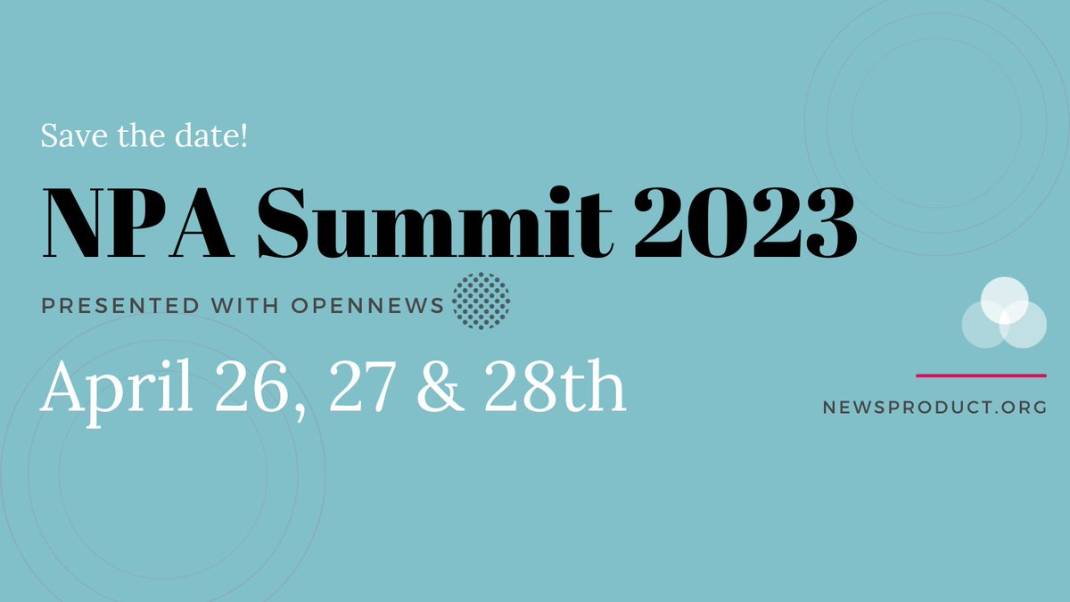 News Product Alliance tweet media