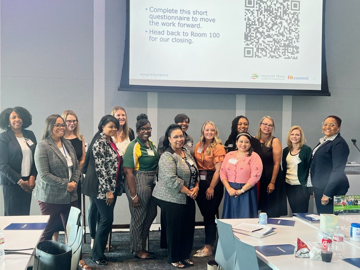 poshmisty3's tweet photo. Collaborating and networking to strengthen the T pipeline &amp; ensure Ss see a T who looks like them #inspirEDtoTEACH @Commit2Dallas @EducateTexas https://t.co/mhPsROKYCo