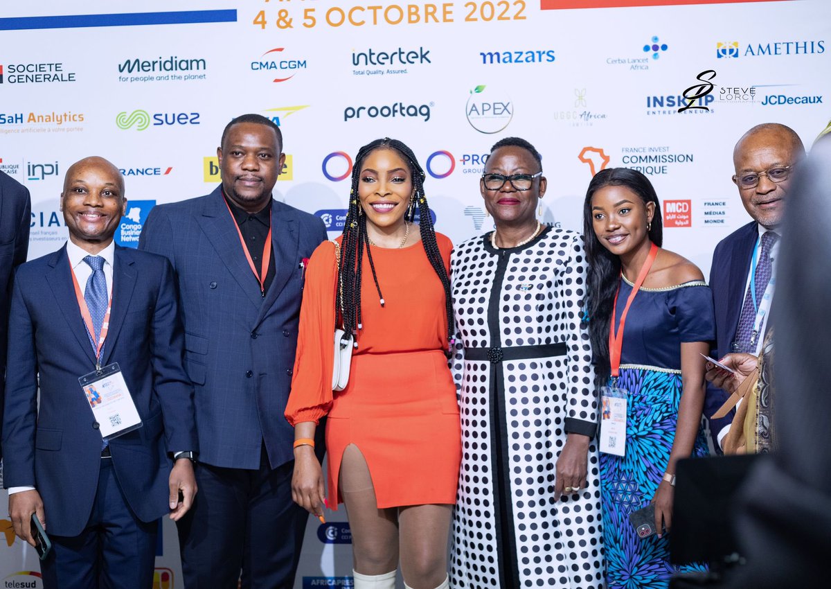 Giselesoft's tweet photo. Such a pleasure to be part of the  Democratic Republic of Congo’s delegation to Ambition Africa 2022 under the lead of Her Excellency the Minister of mining Antoinette N'Samba Kalambayi who is the country’s first female mining minister. #womenleadership #DRC #AmbitionAfrica2022 https://t.co/jx4XT67iJw