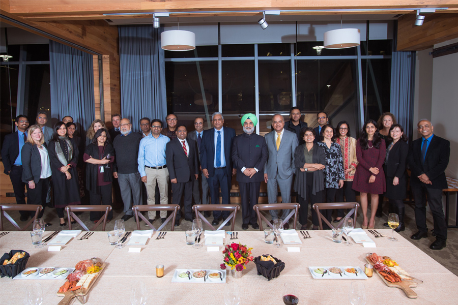 We were delighted to host His Excellency Taranjit Singh Sandhu, Indian Ambassador to the US, who visited campus to engage in exciting discussions with faculty and students about climate and sustainability, healthcare, education, and the future of technology.