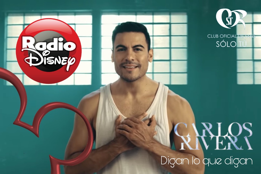 faby_moreno03's tweet photo. Hola @RadioDisneyLA @RadioDisneyMX Quiero escuchar a #CarlosRivera con su más reciente sencillo #DiganLoQueDigan y dejo mi voto para que ingrese en el #RankingRadioDisney ¡Muchas gracias!
@SonyMusicArg @WestWoodEntt @sonymusicmexico @ClubSoloTu @_ClubSoloTu @ClubSoloTu_Gdl https://t.co/lo0smFl35Y