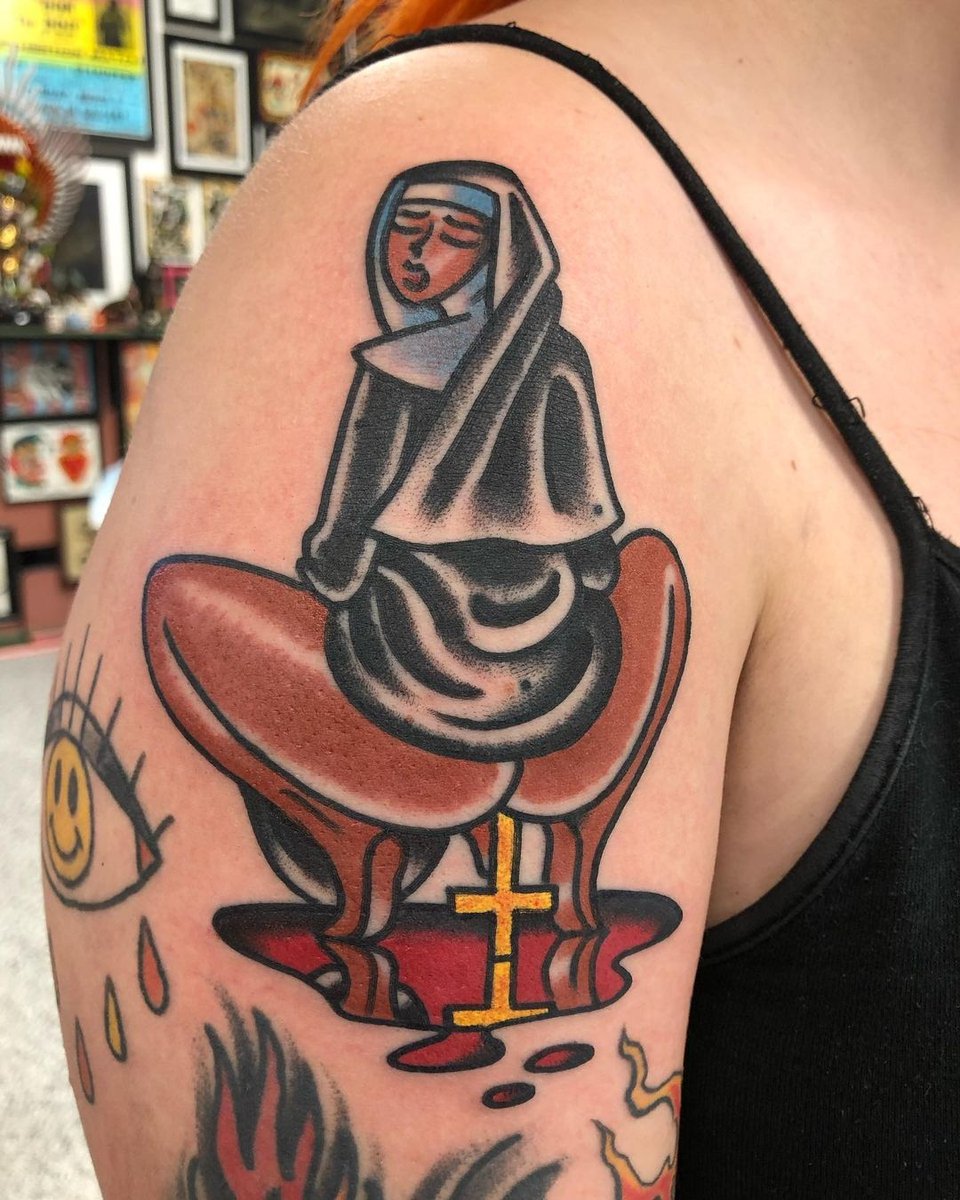 Inkedmag's tweet photo. Class. ✝️
squishyeyes on IG https://t.co/7JbZHfZOeo