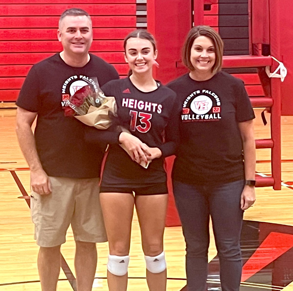 FalconFlip92's tweet photo. Congratulations Heights Seniors, Shawnacee Ware, Skylyn Hogan-Turner, and Maddie Jabara! Thank you for your dedication to the team, and thank you parents for sharing your students with us! #WPSProud #WPSMade https://t.co/OU3I62fjOP