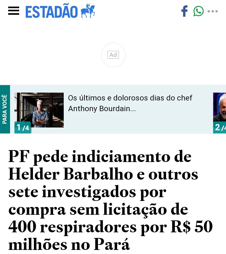 Ricardo31582177's tweet photo. @tabataamaralsp Pará?! Onde o governador Helder Barbalho, acusado de desvios verbas da saúde, apoia o Lolla ?🤦♂️🤣
Só acho
#BolsonaroSegundoTurno https://t.co/mgkfrw6I6A