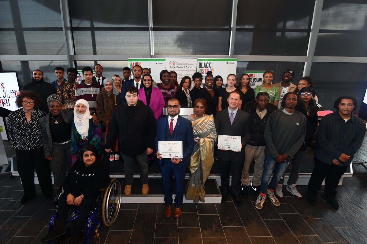 BHWales's tweet photo. So delighted to host our annual Black History Youth and Community Awards for Wales 2022.what a phenomenal day! young People: The Time is NOW! Congratulations to all nominees &amp; winners 👏🏾👏🏾@Theresaa_og @SwanseaUniSU @SwanseaUni @MahaboobBEM @KIRANCymru @AliAbdi_ @JulieMorganLAB https://t.co/lbtxS5Dtnb