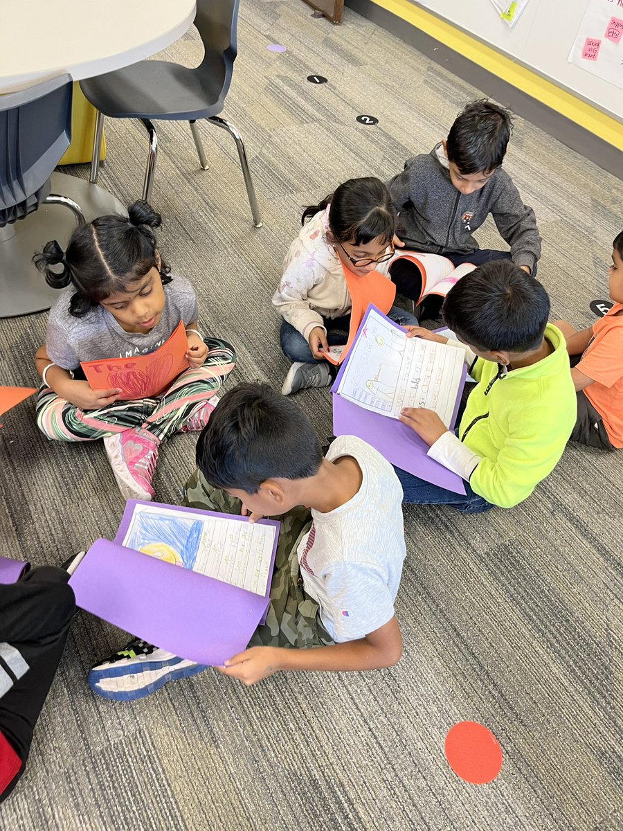Ms_Weir_'s tweet photo. We published our first book! These writers are SO excited to have their OWN stories join our classroom library!!🥳 @MrsCreery https://t.co/2u7Bn1Lmcd