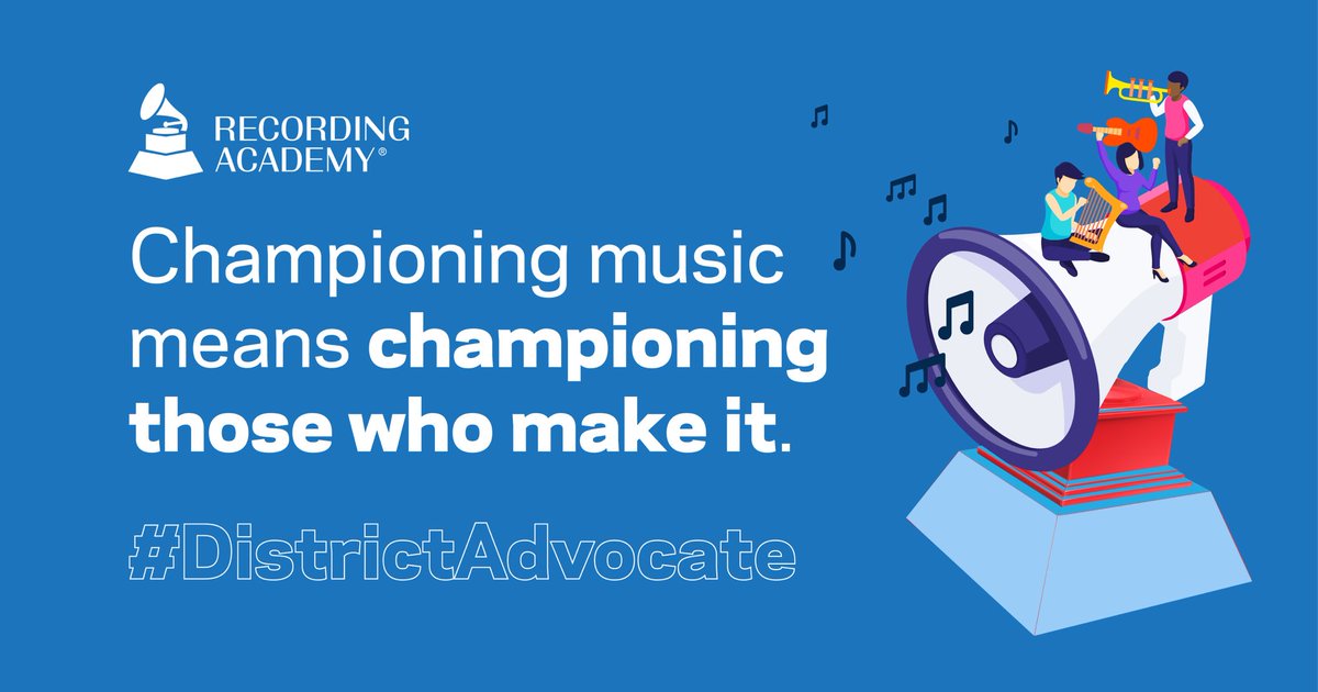 I’m proud to join <a href="/GRAMMYAdvocacy/">GRAMMY Advocacy</a> and thousands of <a href="/RecordingAcad/">GRAMMYS</a> members across the country today to fight for creators’ rights and tell Congress to support laws that build up and sustain the music community. #DistrictAdvocate #SupportMusic
