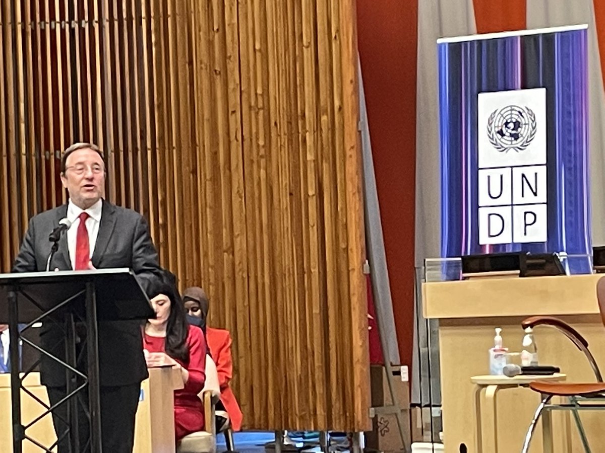 ACRundp's tweet photo. Full house at the #UN_ECOSOC this afternoon to imagine the future of development & #FutureSmartUNDP Thanks to the Member States for their insights, partnership & unwavering support to @UNDP @ASteiner @kanniwignaraja Saum arkoun @CambodiaUN 🇰🇭 for answering the call as well 🙏 https://t.co/kDtZsk6U1y