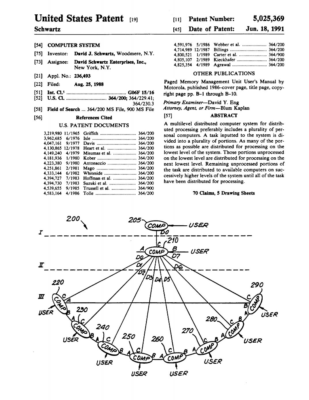 XRPL ledger concept in 1988